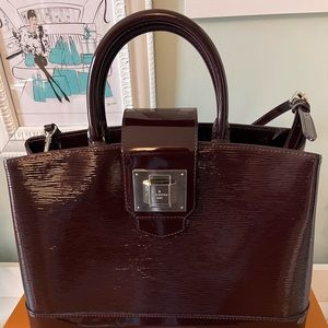 Preloved Mirabeau EPI Amarante Electric GM with strap.